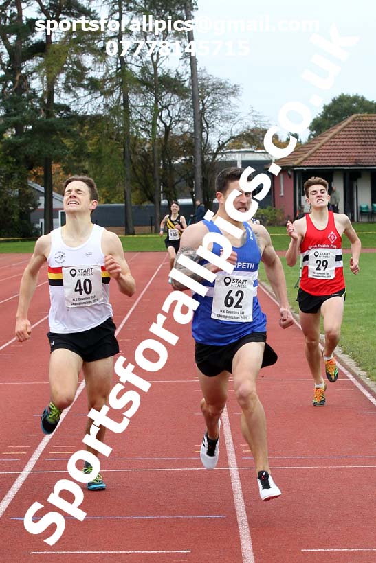 800 metres, NECAA Open Meeting, Morpeth, Sunday, October 18th. David T. Hewitson/Sports for All Pics
